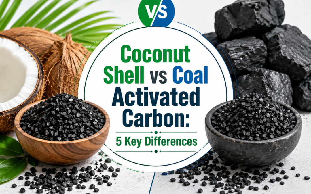 Coconut Shell vs Coal Activated Carbon: 5 Key Differences