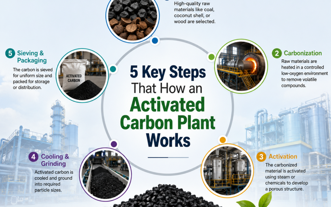 Key Steps That How an Activated Carbon Plant Works