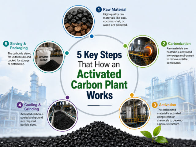5 Key Steps That How an Activated Carbon Plant Works