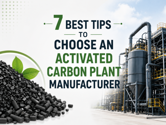 7 Best Tips to Choose an Activated Carbon Plant Manufacturer